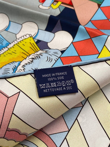 HERMES 25S SCARF 90 IN SILK 718487