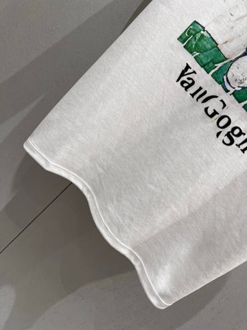 Loewe 25 Short Sleeved T-shirt White Blue Cotton 215597