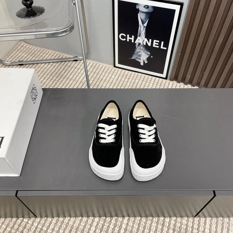 TERRA VULCA LACE-UP SNEAKER IN BLACK SUEDE