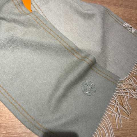 SCARF 200 CM IN DOVE GRAY CASHMERE