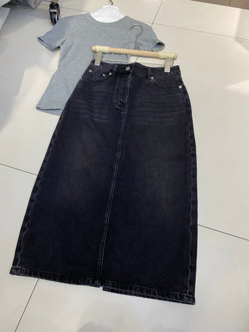 PRADA DENIM SKIRT STYLE 64