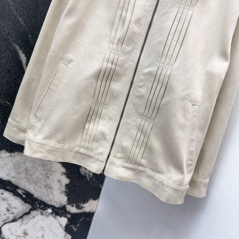 Loewe 25 Jacket Beige Cotton