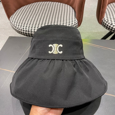 CELINE 25S BUCKET HAT 734583 IN BLACK