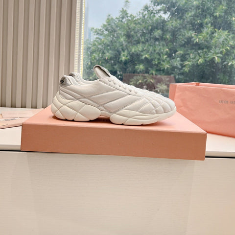 Women's Sneakers White Cowhide