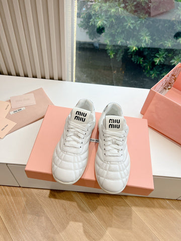 Women's Sneakers White Cowhide