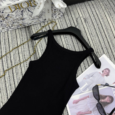 Dior 25C Tank Top Black 228436