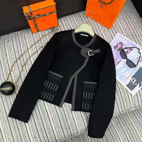 HERMES 25S KNITTED JACKET 053