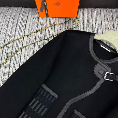 HERMES 25S KNITTED JACKET 053