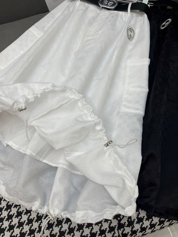 NEW STYLE DRESS JACQUARD DOUBLE G HAS A BELT 266712