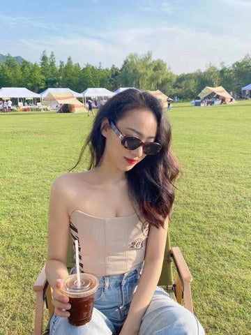 TRIOMPHE SUNGLASSES CL40194 IN ACETATE