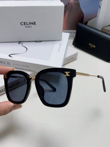 TRIOMPHE SUNGLASSES 548591 IN BLACK ACETATE