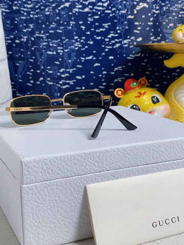 RECTANGULAR FRAME SUNGLASSES GG1457S IN METAL