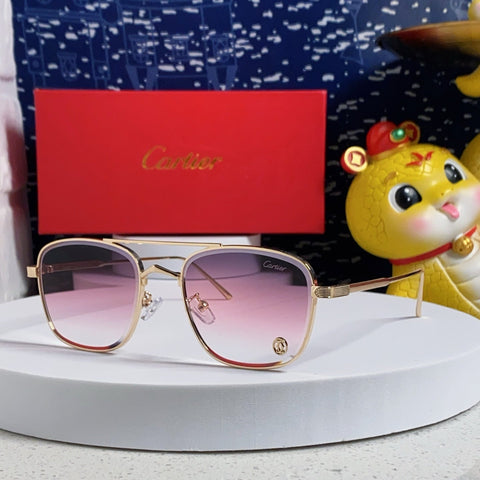 PREMIÈRE SQUARE FRAME SUNGLASSES 533240 IN METAL