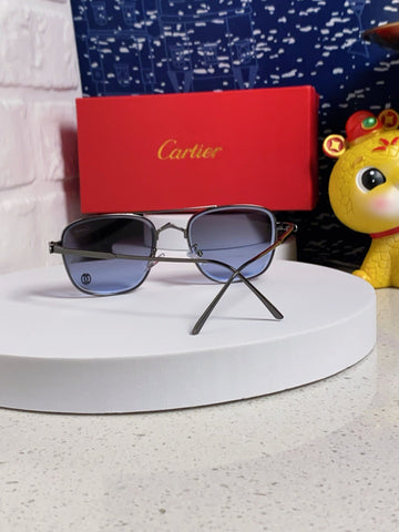 PREMIÈRE SQUARE FRAME SUNGLASSES 533240 IN METAL