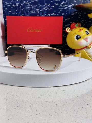 PREMIÈRE SQUARE FRAME SUNGLASSES 533240 IN METAL