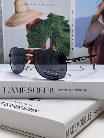 NAVIGATOR FRAME SUNGLASSES 570256 IN METAL