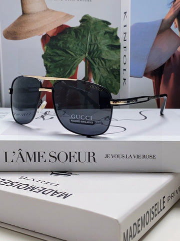 NAVIGATOR FRAME SUNGLASSES 570256 IN METAL