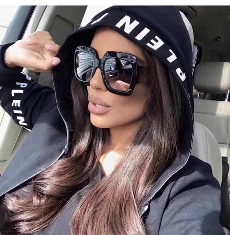 SQUARE FRAME SUNGLASSES GG0178S IN ACETATE EMBOSSED LOGO