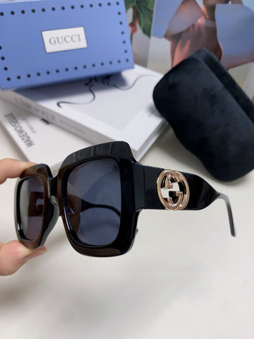 SQUARE FRAME SUNGLASSES GG0178S IN ACETATE EMBOSSED LOGO