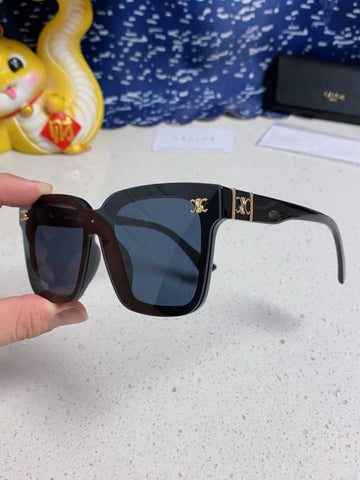 TRIOMPHE SUNGLASSES 548637 IN BLACK ACETATE