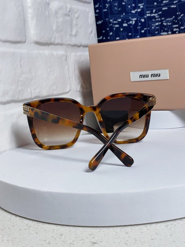 GLIMPSE SQUARE SUNGLASSES 554614 IN HAVANA ACETATE