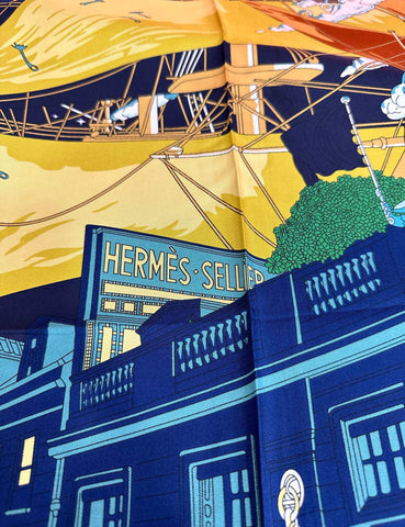 HERMES 25S SCARF 90 IN SILK 730531