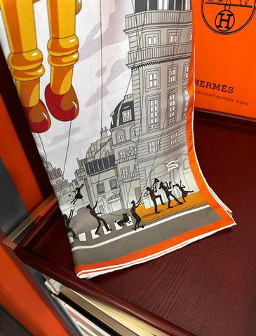 HERMES 25S SCARF 90 IN SILK 730546