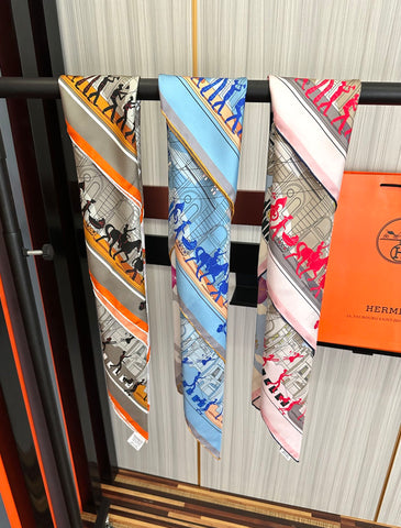 HERMES 25S SCARF 90 IN SILK 730547
