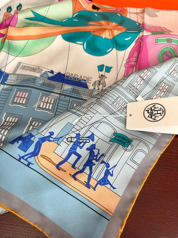 HERMES 25S SCARF 90 IN SILK 730547