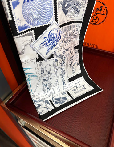 HERMES 25S SCARF 90 IN SILK 732033