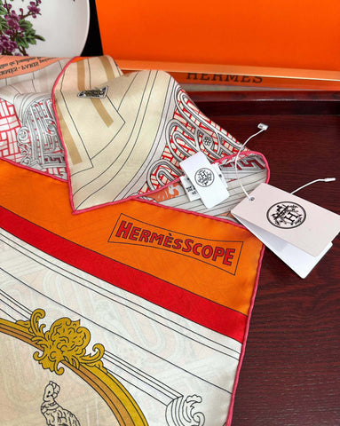 HERMES 25S SCARF 90 IN SILK 733848