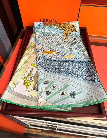 HERMES 25S SCARF 90 IN SILK 733849