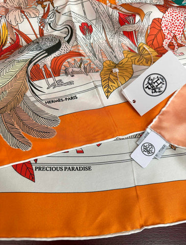 HERMES 25S SCARF 90 IN SILK 735740