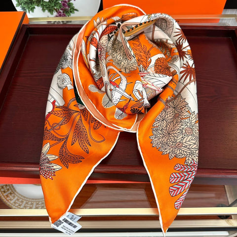 HERMES 25S SCARF 90 IN SILK 735740
