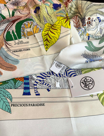 HERMES 25S SCARF 90 IN SILK 735741