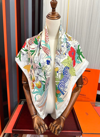 HERMES 25S SCARF 90 IN SILK 735741