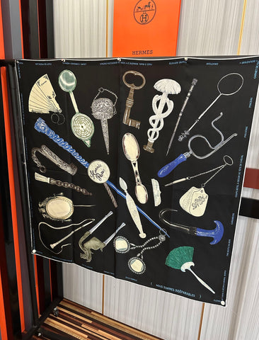 HERMES 25S SCARF 90 IN SILK 003