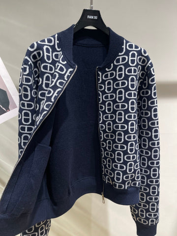 HERMES 25S BASEBALL JACKET 045