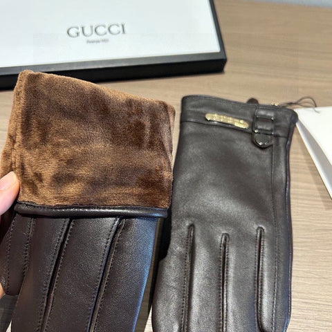 TOUCHSCREEN GLOVES IN BLACK LAMBSKIN 440503