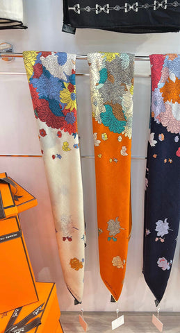 HERMES 25S SCARF 140 IN SILK 724765