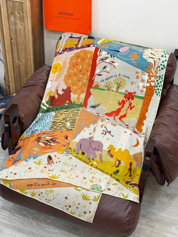 HERMES 25S SCARF 140 IN SILK 733913