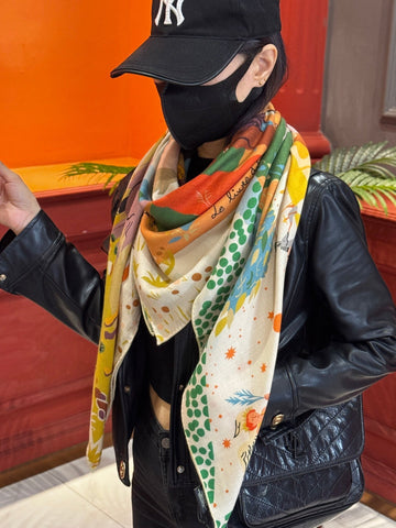 HERMES 25S SCARF 140 IN SILK 733913