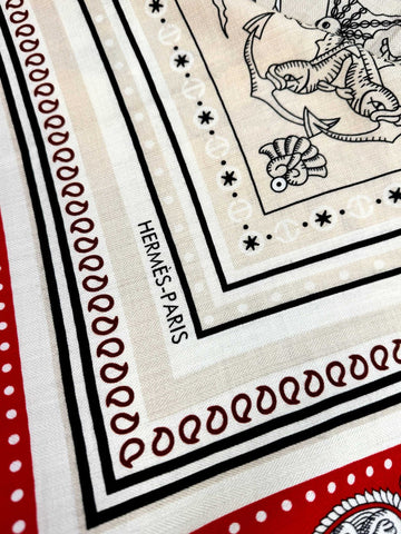 HERMES 25S SCARF 135 IN CASHMERE SILK 729039