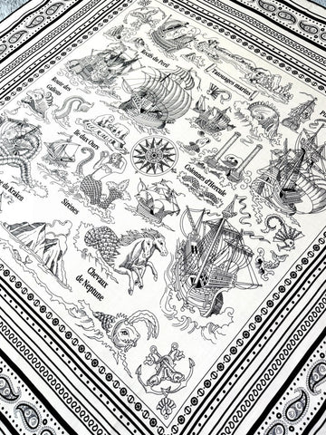 HERMES 25S SCARF 135 IN CASHMERE SILK 729038