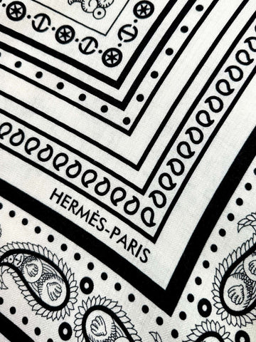 HERMES 25S SCARF 135 IN CASHMERE SILK 729038