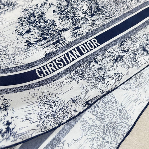 DIOR SCARF 90 CM IN SILK FABRIC 724824