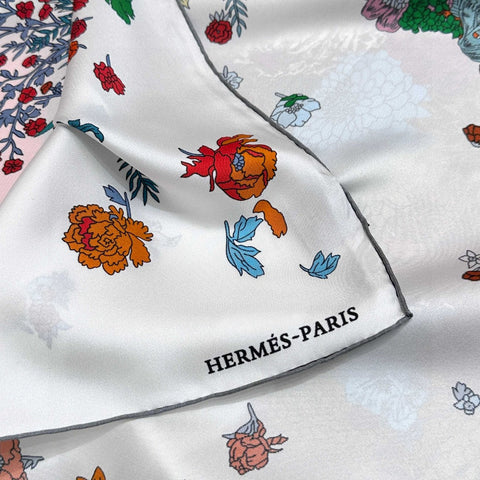 HERMES 25S SCARF 90 IN SILK 729028