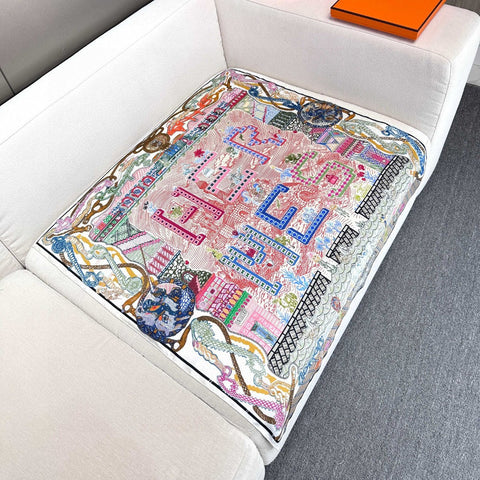 HERMES 25S SCARF 90 IN SILK 726442