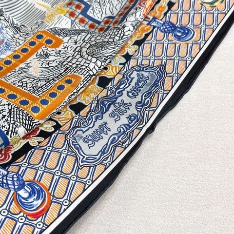 HERMES 25S SCARF 90 IN SILK 726443