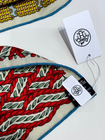 HERMES 25S SCARF 140 IN SILK 727338